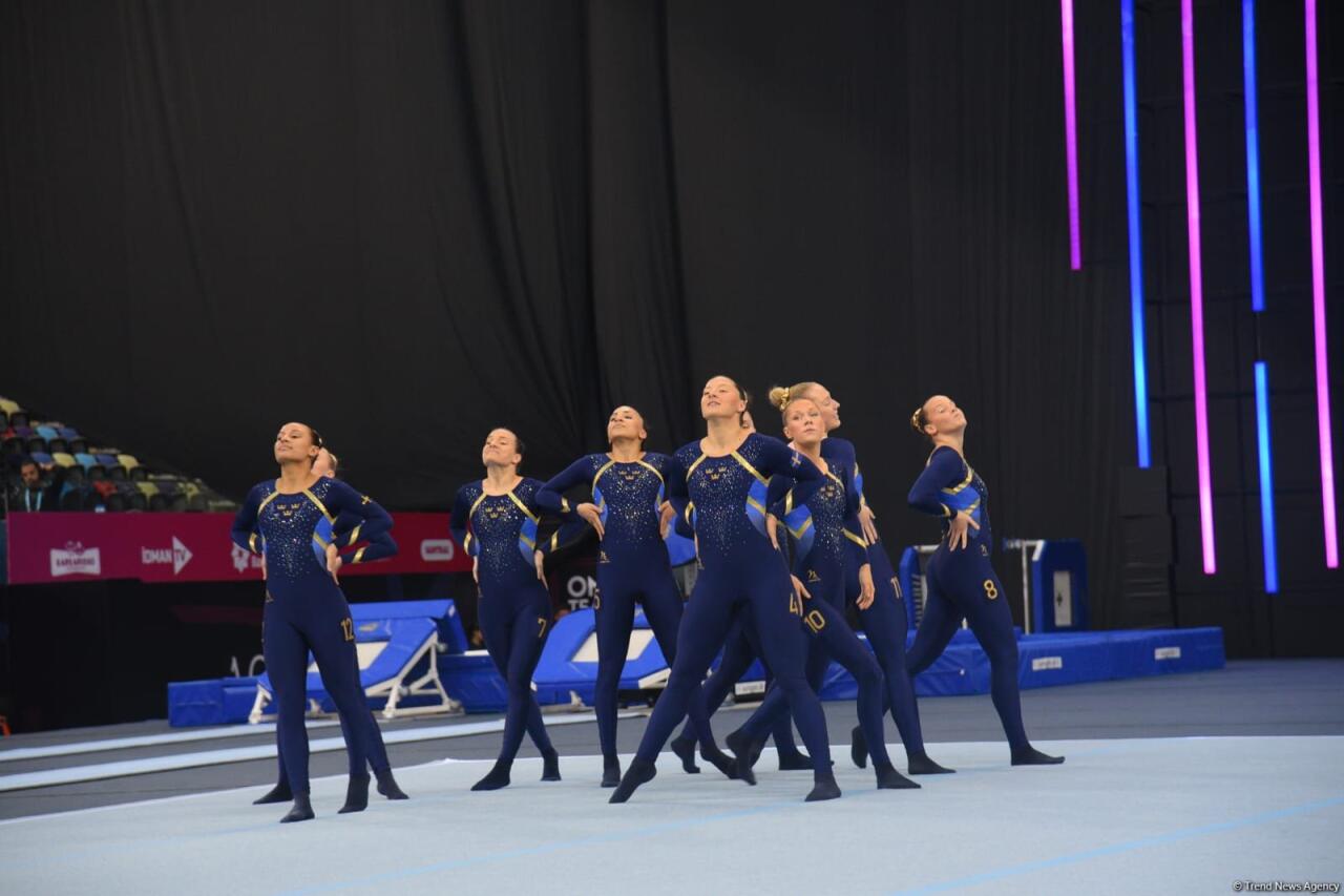 Финальные соревнования чемпионата Европы по TeamGym в Баку