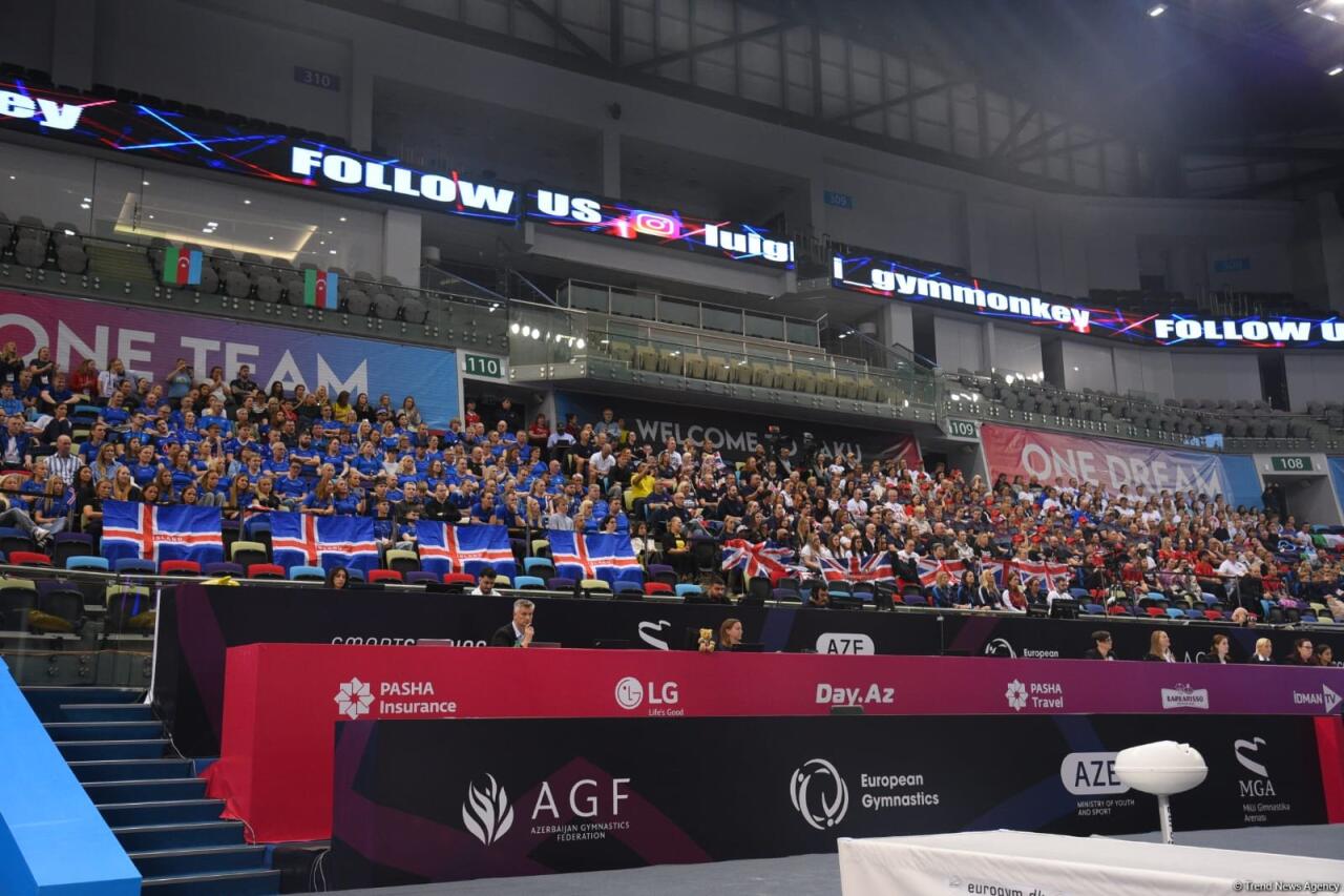 Финальные соревнования чемпионата Европы по TeamGym в Баку