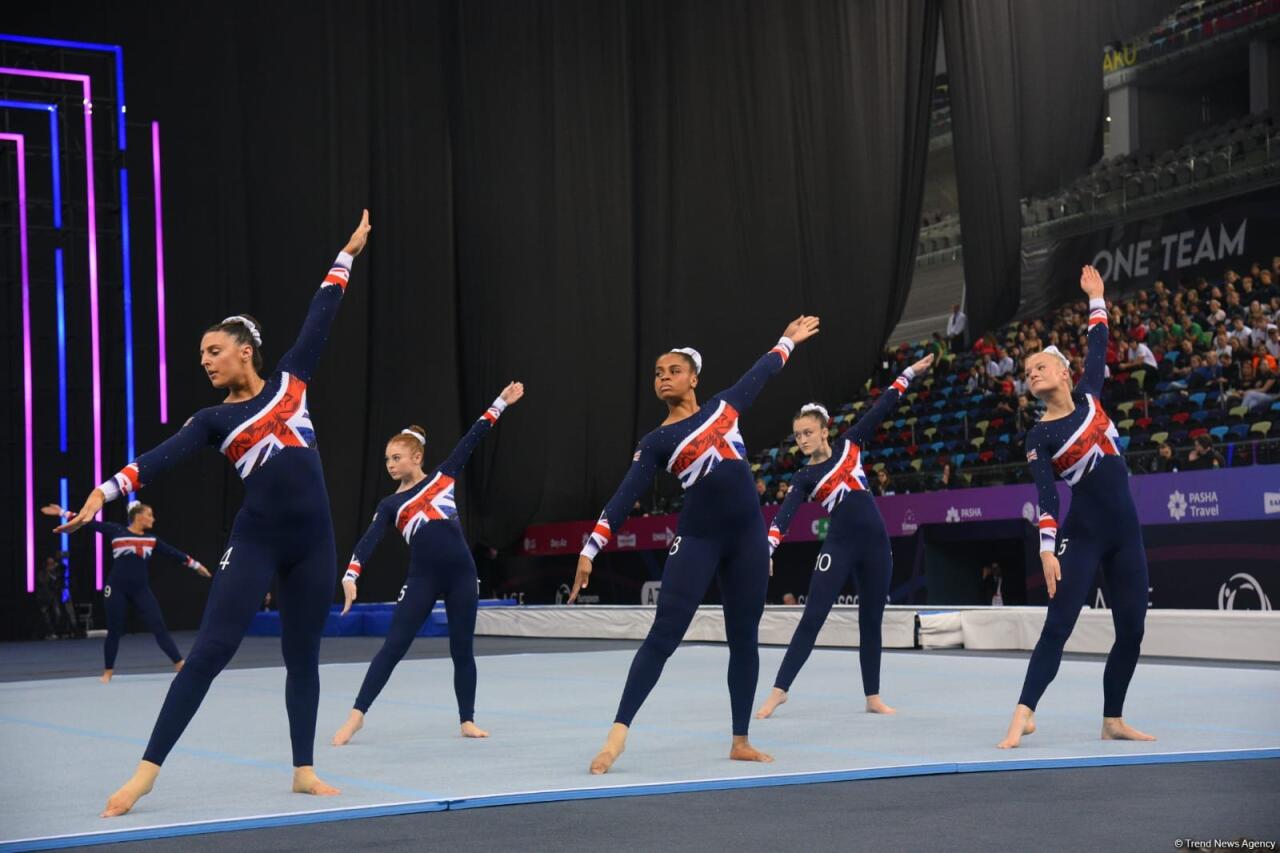 Финальные соревнования чемпионата Европы по TeamGym в Баку