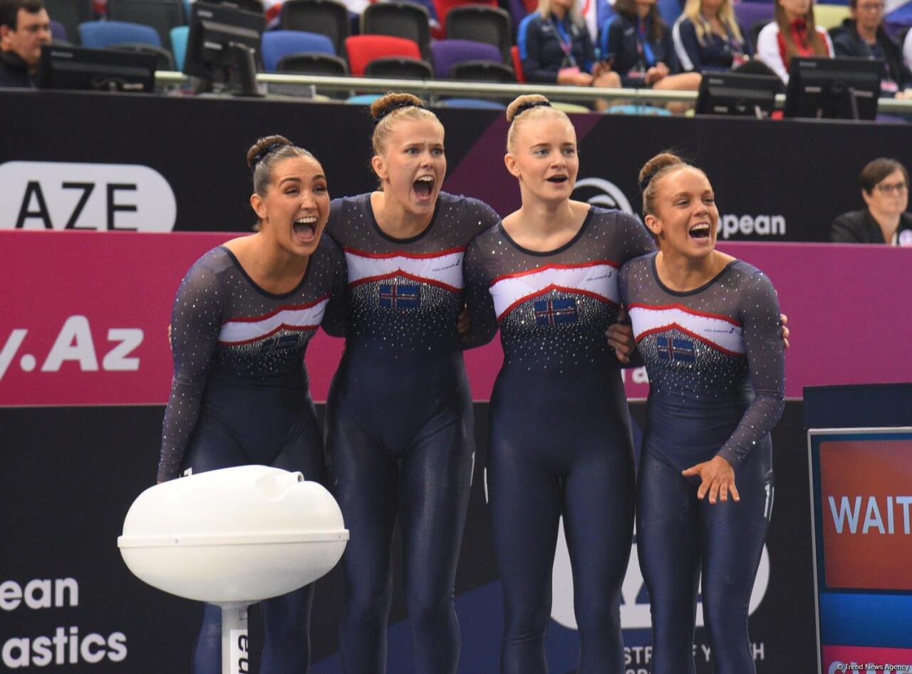 Финальные соревнования чемпионата Европы по TeamGym в Баку