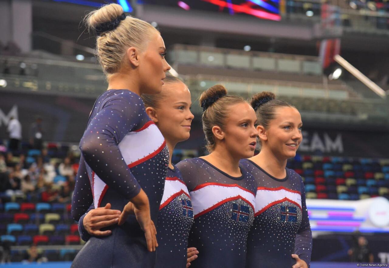 Финальные соревнования чемпионата Европы по TeamGym в Баку