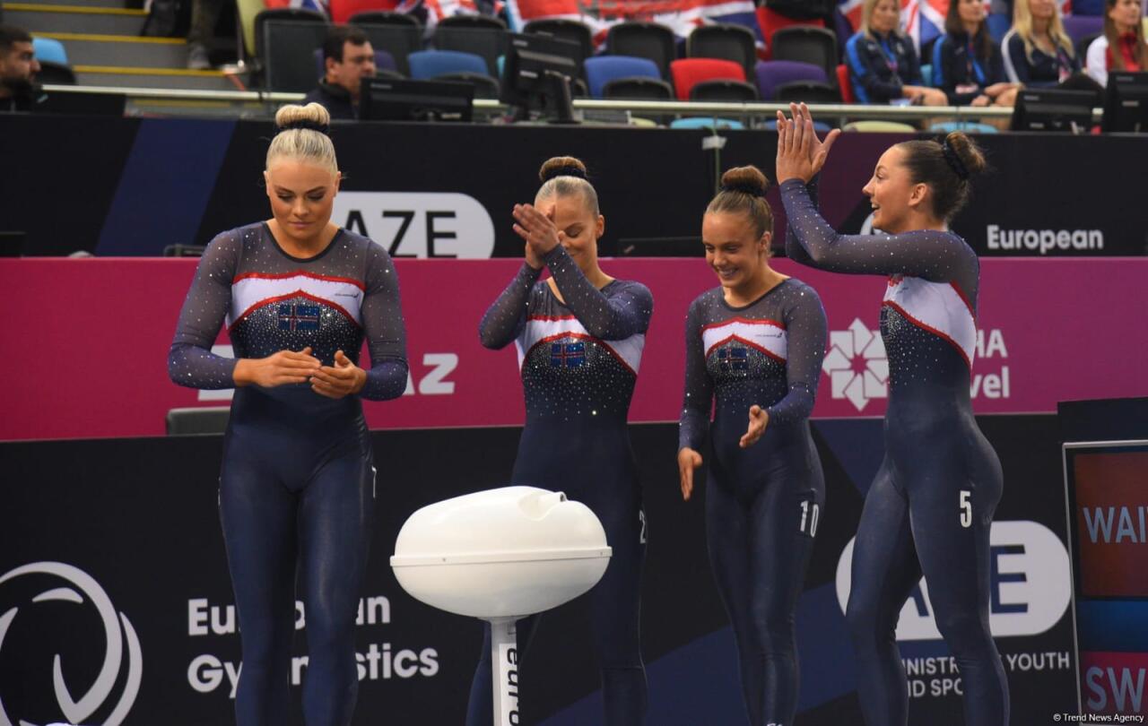 Финальные соревнования чемпионата Европы по TeamGym в Баку