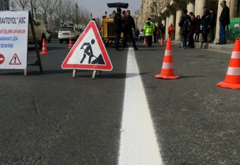 На одной из автодорог Баку будет полностью закрыто движение