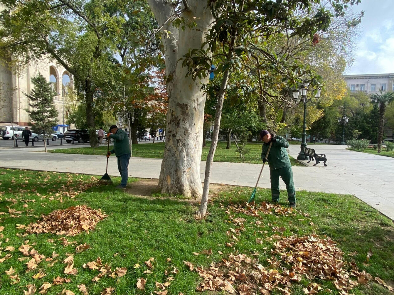 В Баку проведен субботник