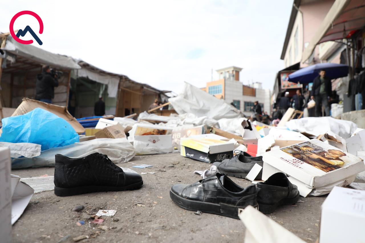 Hazırda “Vosmoy” bazarındakı vəziyyət