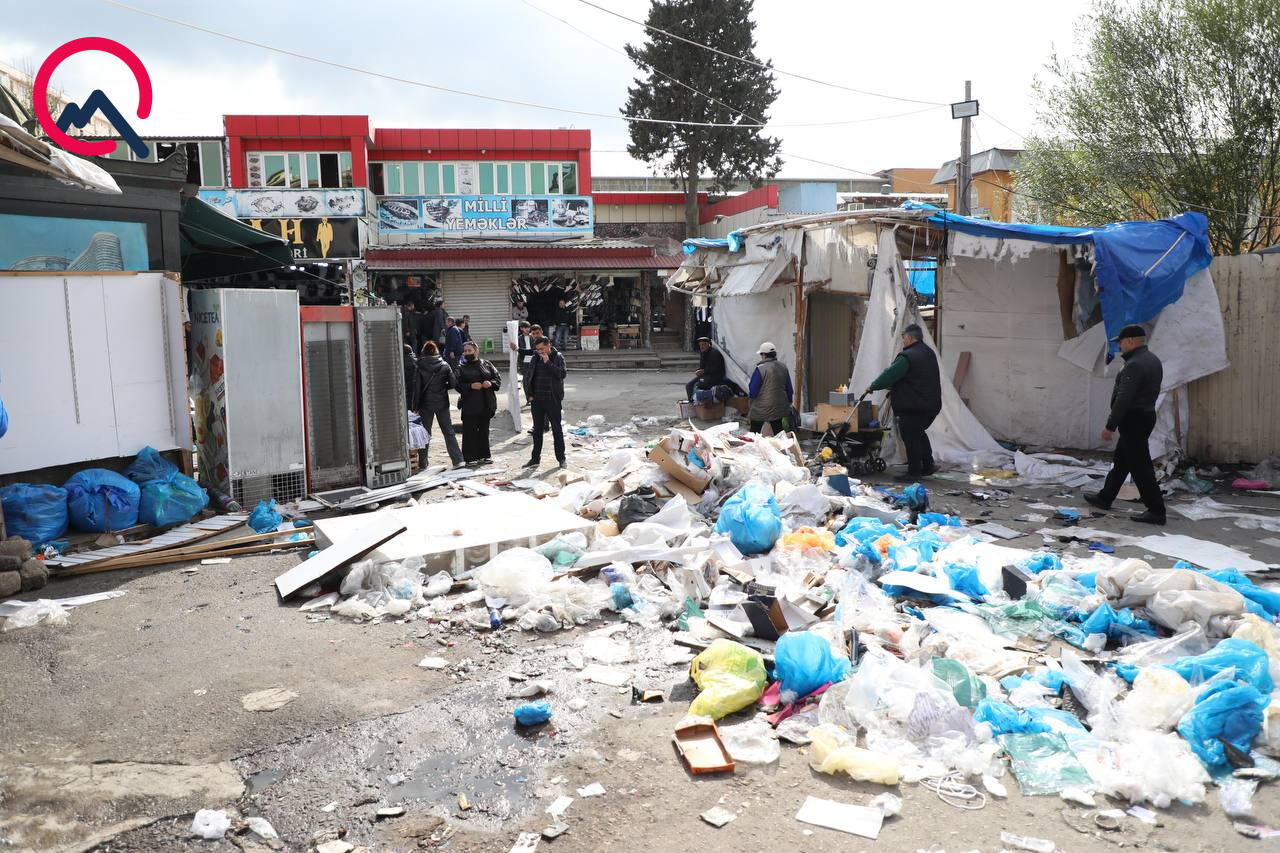 Hazırda “Vosmoy” bazarındakı vəziyyət