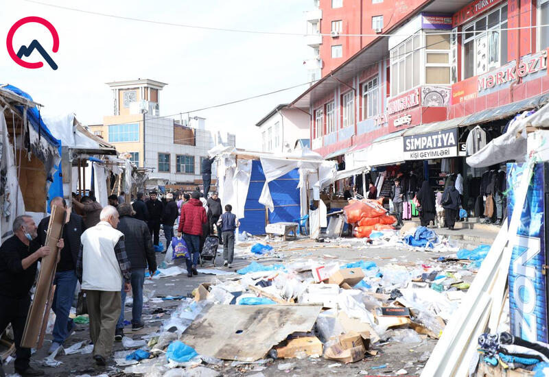 Hazırda “Vosmoy” bazarındakı vəziyyət