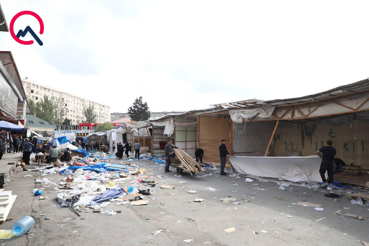 Hazırda “Vosmoy” bazarındakı vəziyyət