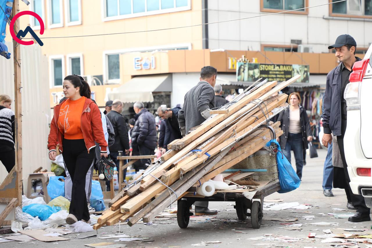 Hazırda “Vosmoy” bazarındakı vəziyyət