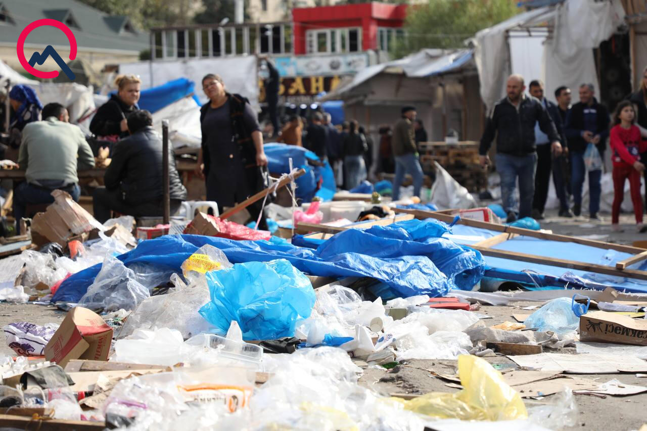 Hazırda “Vosmoy” bazarındakı vəziyyət