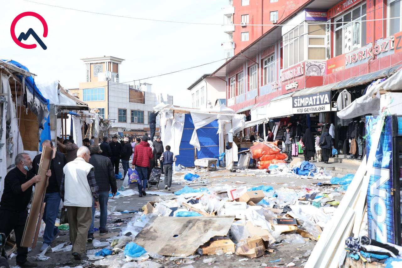 Hazırda “Vosmoy” bazarındakı vəziyyət