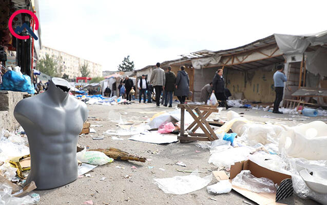 Hazırda “Vosmoy” bazarındakı vəziyyət