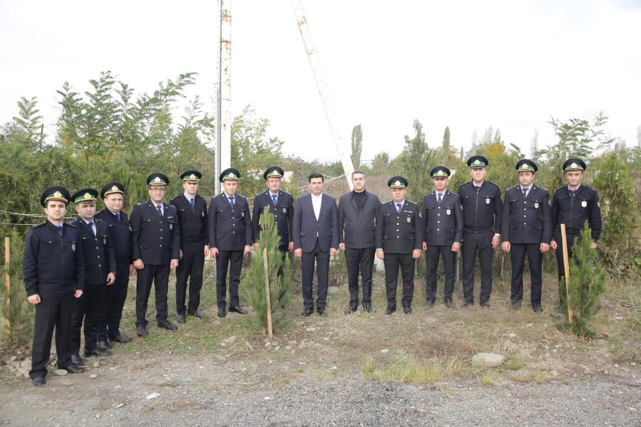 Xaçmazın Xanoba kəndində “Yaşıl dünya naminə həmrəylik ili” çərçivəsində ağacəkmə aksiyası keçirilib