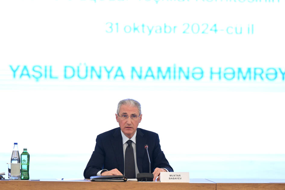 COP29 ilə əlaqədar Təşkilat Komitəsinin səkkizinci iclası keçirilib