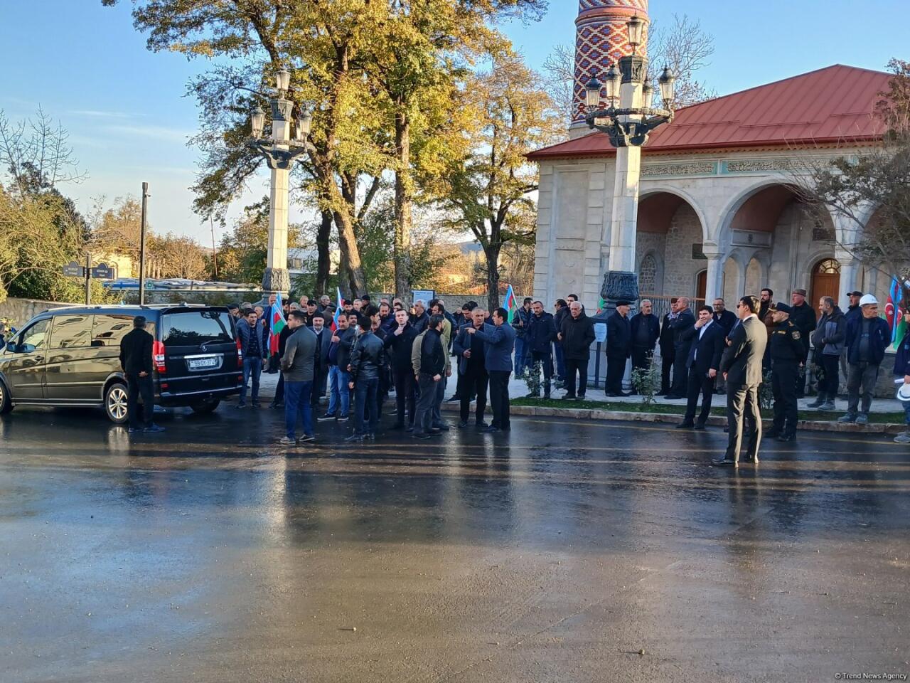 Останки пропавшего без вести в I Карабахской войне шехида перезахоронили в Шуше