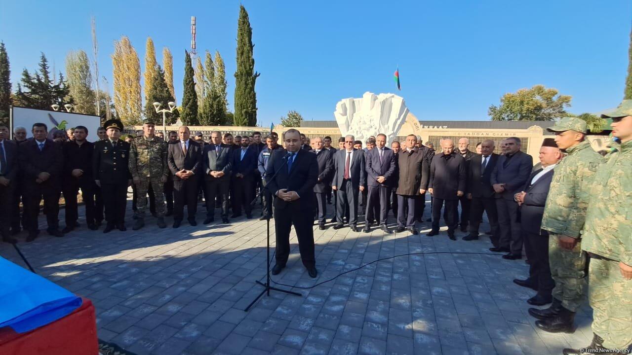 В городе Тертер захоронены останки шехида Мохуббата Мустафаева