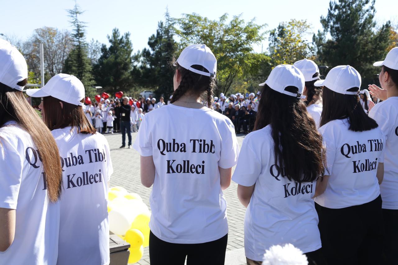 Səhiyyə Nazirliyi Qubada “İlk tibbi yardım - ikinci həyata addım” adlı fleşmob keçirib