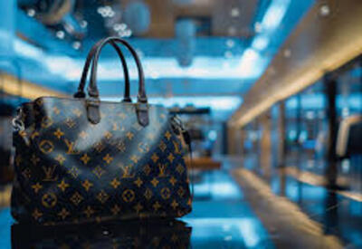 Louis Vuitton скрывает стройку за уникальным фасадом в виде чемоданов <span class="color_red">- ВИДЕО</span>