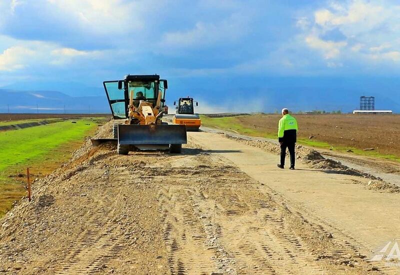 В Карабахе строится новая дорога