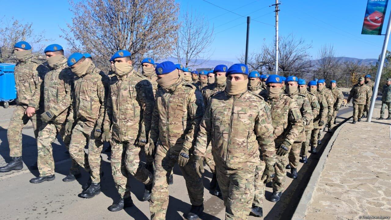 В городе Шуша прошло торжественное шествие и парад по случаю 8 ноября - Дня Победы