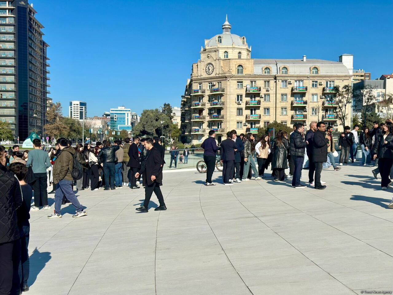 Bakıda açılan Zəfər Parkından