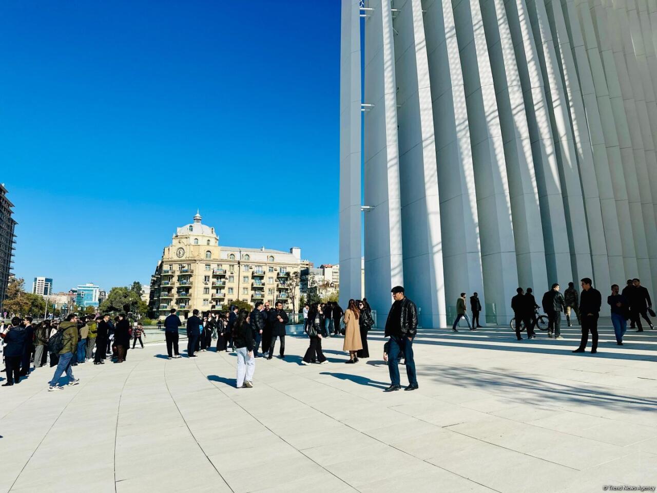 Bakıda açılan Zəfər Parkından