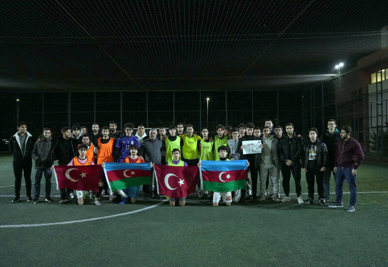 İstanbulda azərbaycanlı tələbələr arasında keçirilən futbol turniri başa çatıb