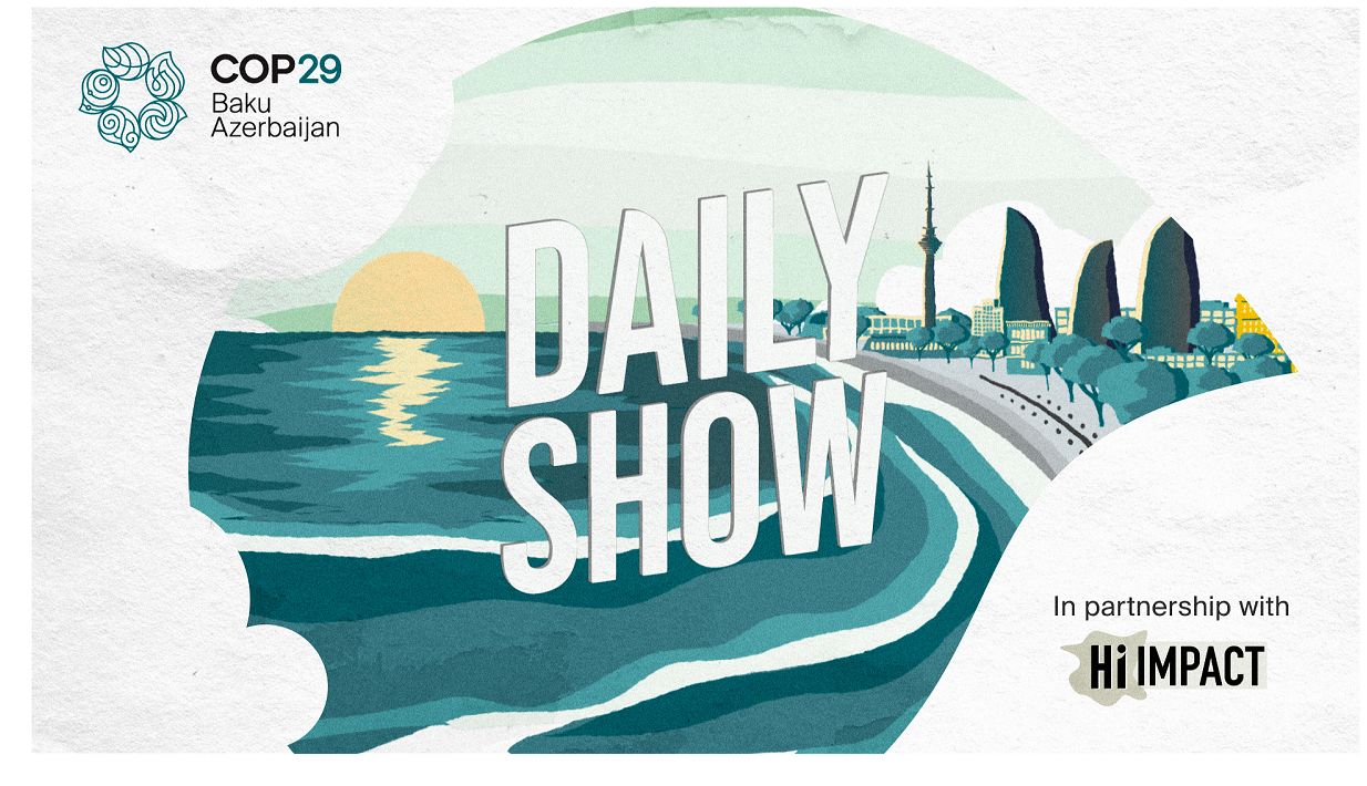 COP29 запускает телепрограмму Daily Show