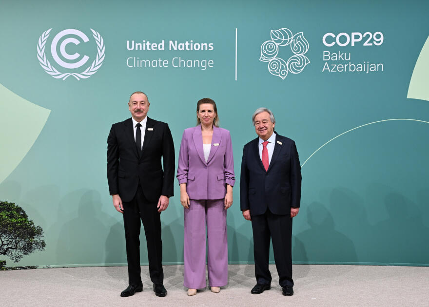 В Баку состоялась церемония открытия Саммита лидеров COP29, Президент Ильхам Алиев выступил на мероприятии