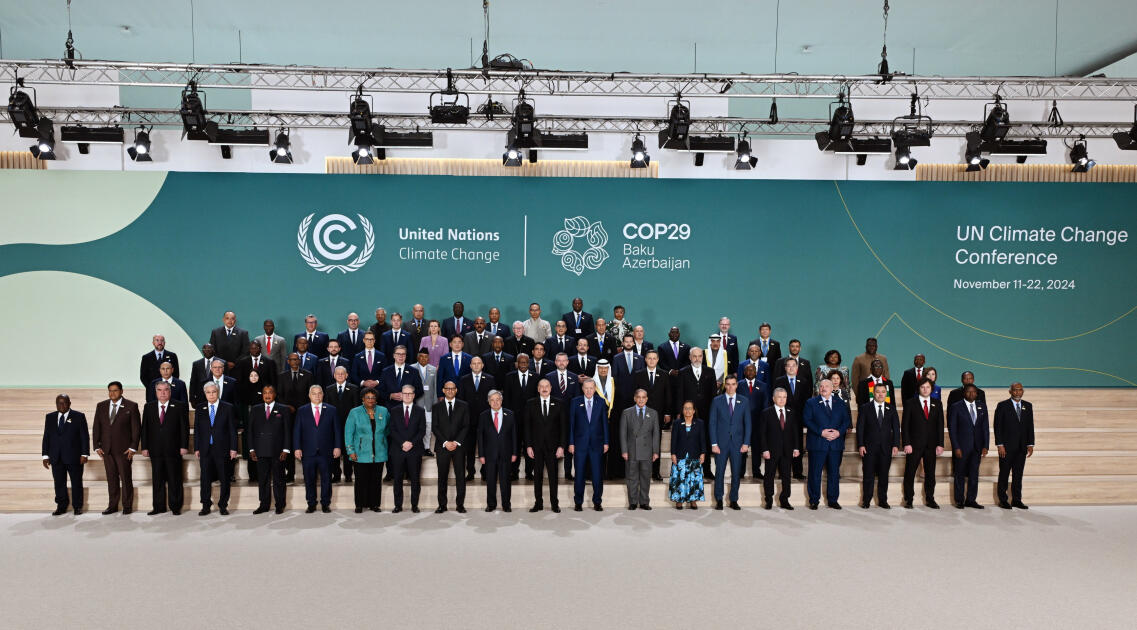 В Баку состоялась церемония открытия Саммита лидеров COP29, Президент Ильхам Алиев выступил на мероприятии