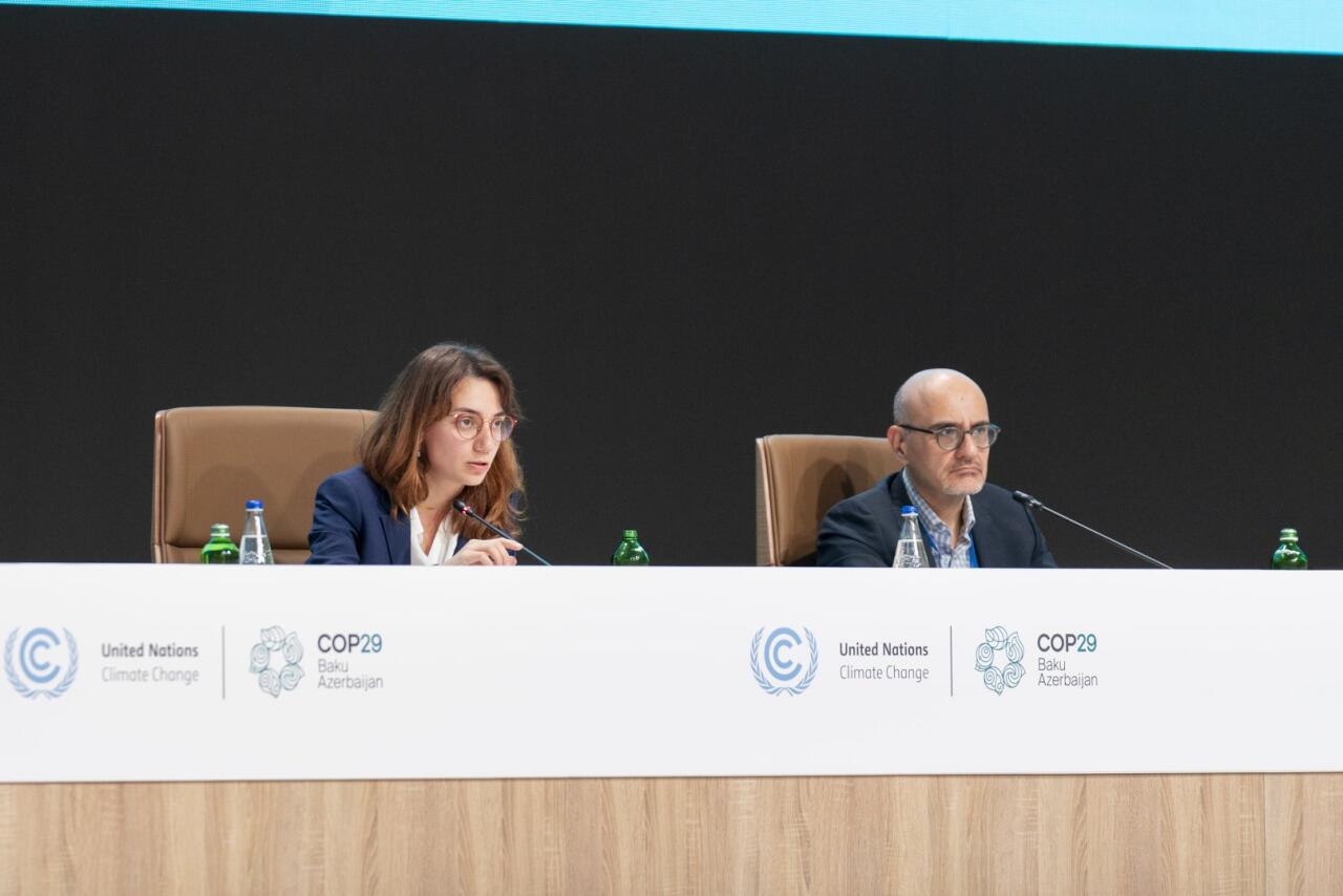 COP29-un Yaşıl Zonasının açılış günündə dayanıqlılıq mövzusuna dair tədbir keçirilib