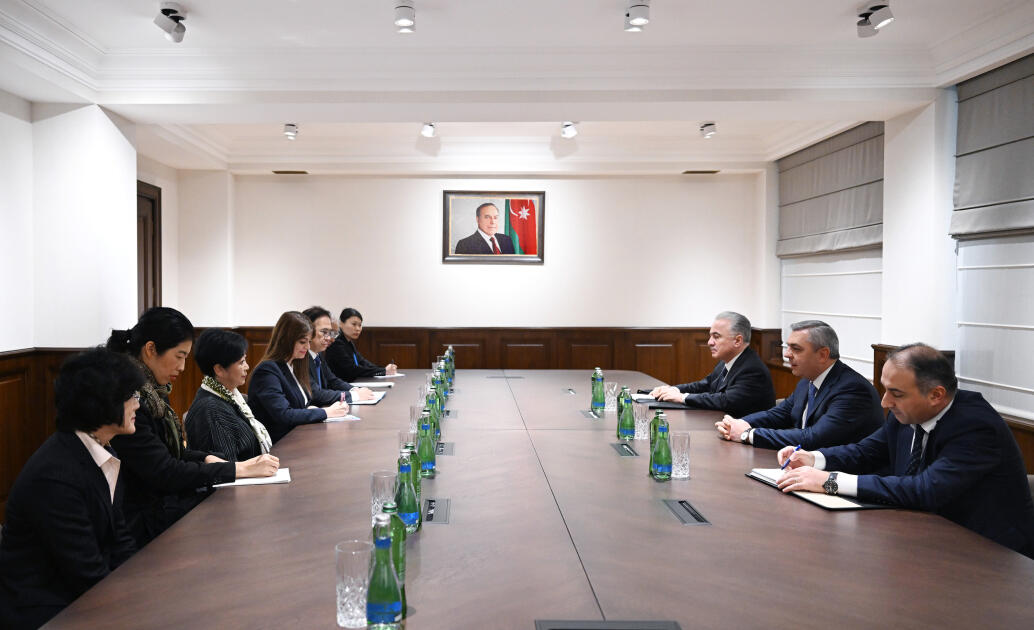 Prezident Administrasiyasının rəhbəri Samir Nuriyev Tokionun qubernatorunun başçılıq etdiyi nümayəndə heyəti ilə görüşüb