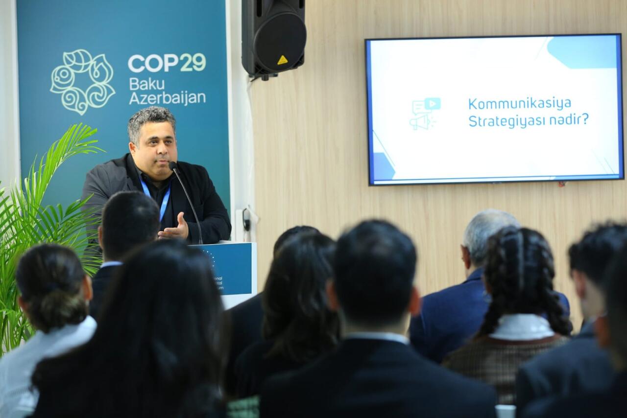 Вопросы климатической грамотности стали еще одной темой обсуждения на COP29