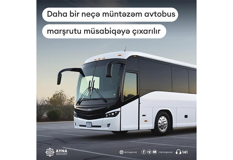 Azad olunmuş ərazilərə yeni avtobus marşrutları müsabiqəyə çıxarılır