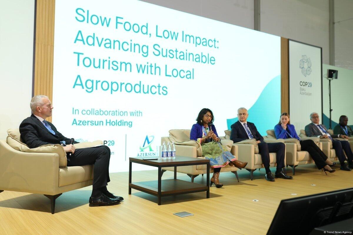 На COP29 прошла панельная дискуссия на тему "Slow Food"