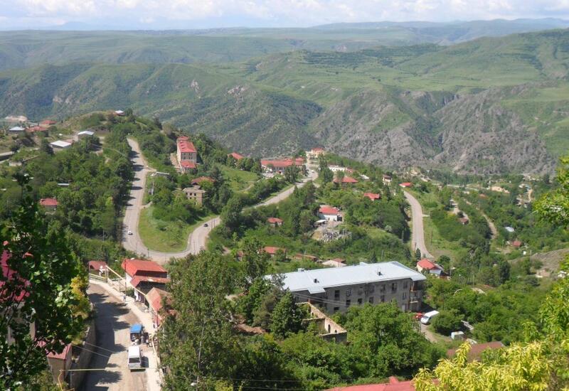 Момент землетрясения в Азербайджане