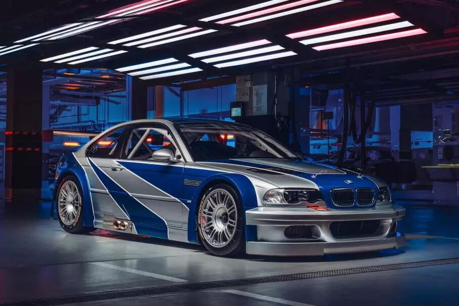 BMW выпустила уникальный M3 GTR в честь NFS Most Wanted