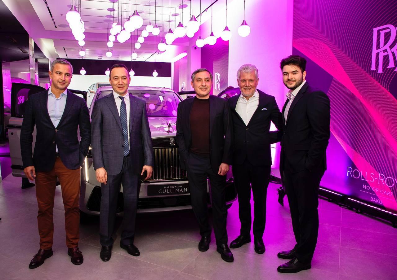 Rolls-Royce Motors Cars Baku отмечает торжественное открытие нового шоурума дебютом модели Cullinan II Series