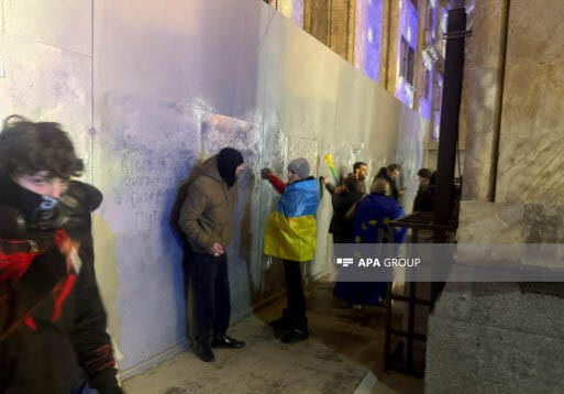 В Тбилиси возобновлена акция протеста