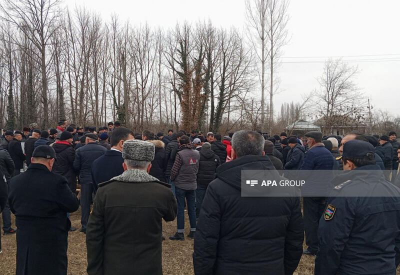 В Балакене похоронили 26-летнего парня, погибшего в авиакатастрофе