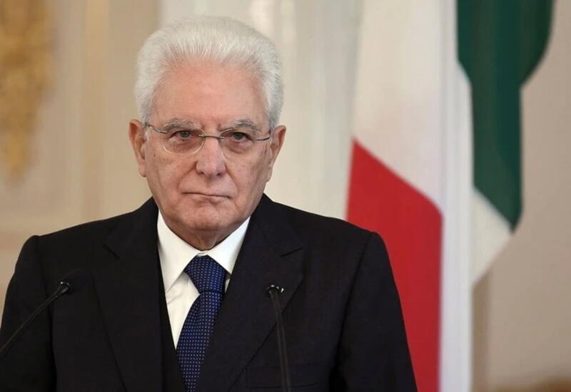 Sercio Mattarella Prezident İlham Əliyevə başsağlığı verib