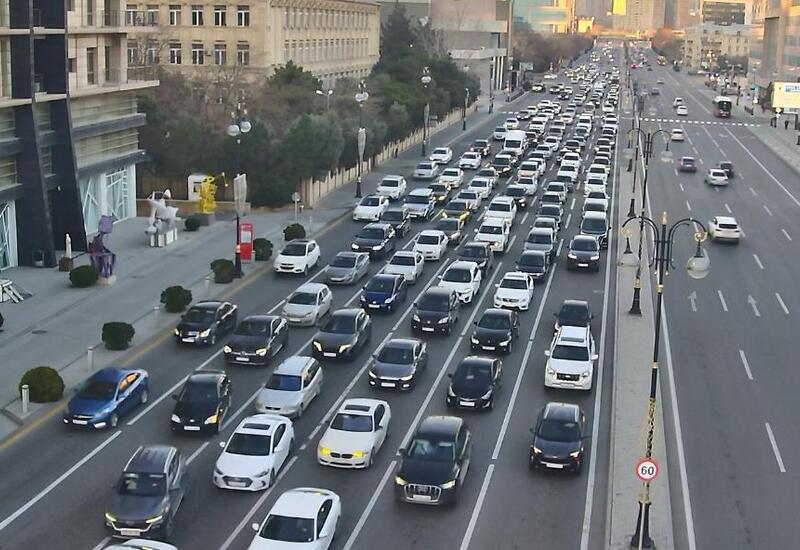 Bakıda bu yollarda tıxac var