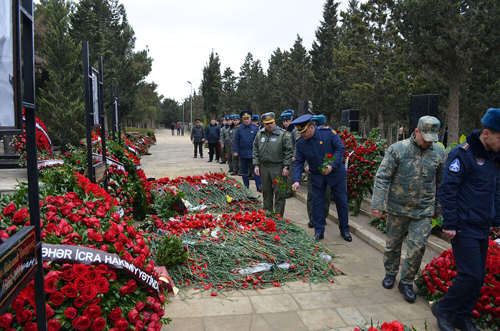 Почтена память военного пилота Рашада Атакишиева