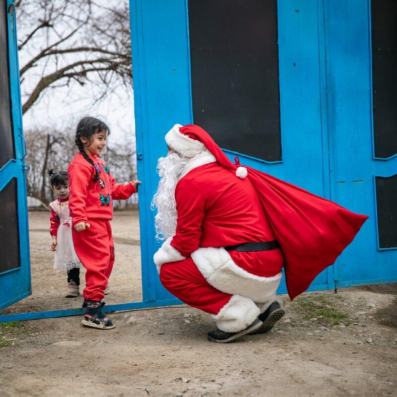 Şaxta Baba Changan ilə ucqar kəndlərdə!