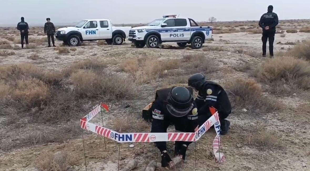 В Нахчыване обнаружены боеприпасы