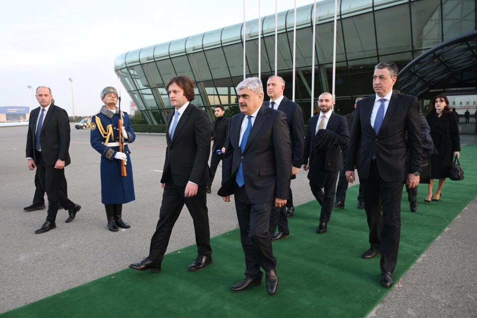 Gürcüstanın Baş nazirinin Azərbaycana səfəri başa çatıb