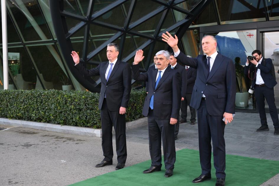 Gürcüstanın Baş nazirinin Azərbaycana səfəri başa çatıb