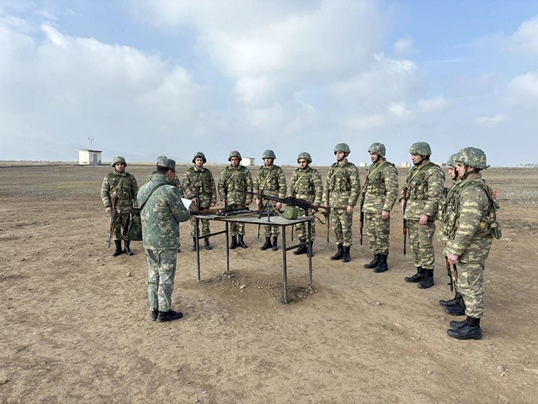 Военнообязанные совершенствуют свои навыки