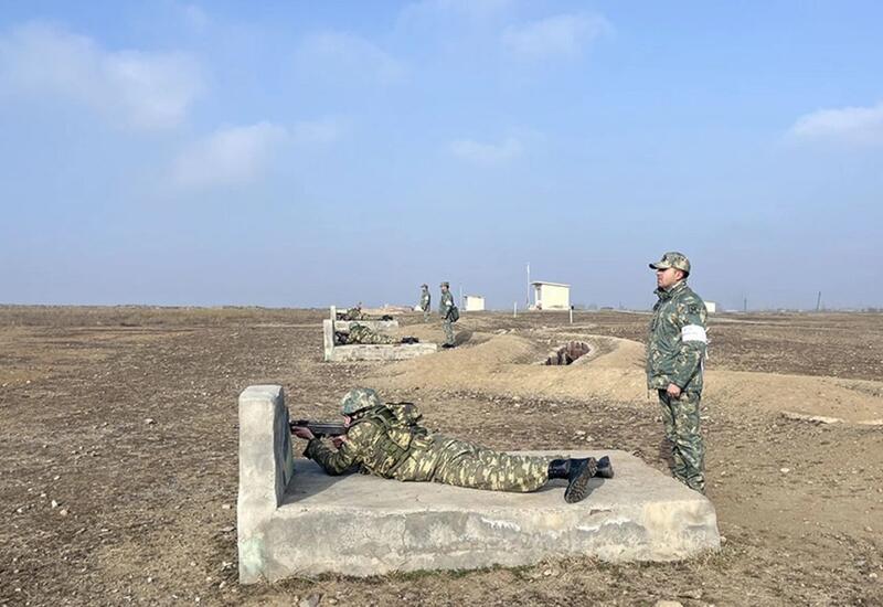 Военнообязанные совершенствуют свои навыки