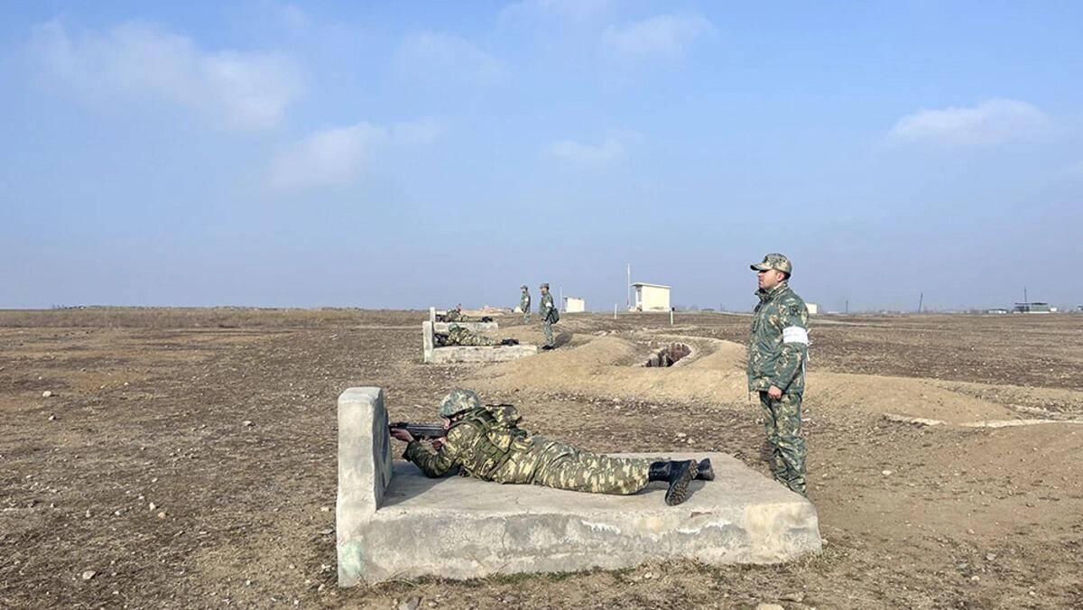 Военнообязанные совершенствуют свои навыки